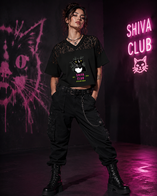 Club lace jersey