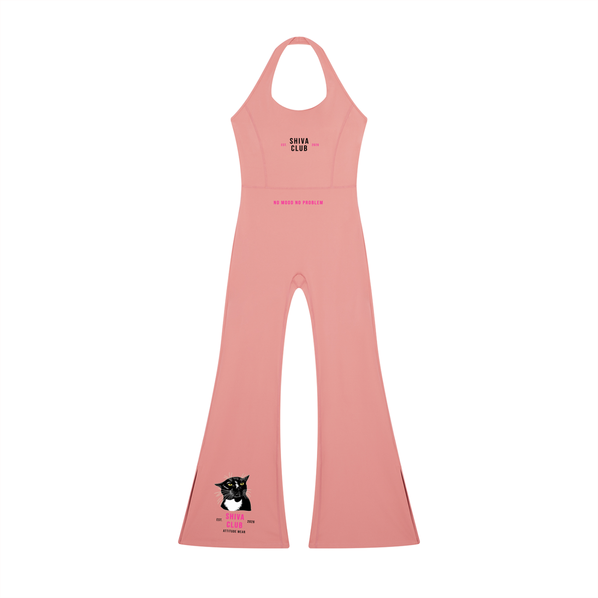Club Flared Jumpsuit pink